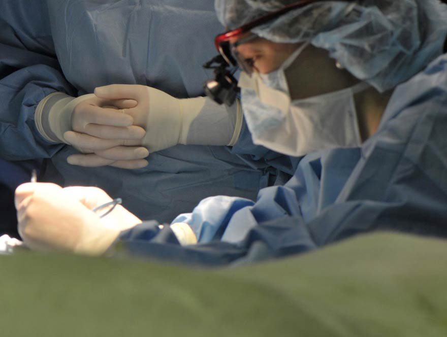 Doctor in surgery
